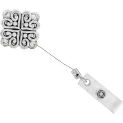 Alcazar Clip-On Badge Clip -Brighton alcazar clip on badge clip silver 2 9b0c55c6 fd43 4d50 a853 e5b7da1fd423