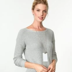 Alcazar Heart Badge Clip Necklace -Brighton alcazar heart badge clip necklace silver 3 089f7485 5944 40e6 8dc2 6a5537db4e62