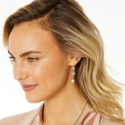 Alcazar Margaret French Wire Drop Earrings -Brighton alcazar margaret french wire drop earrings silver pearl 2 11d180cd d09c 4b08 93aa 7e95af3b2e39