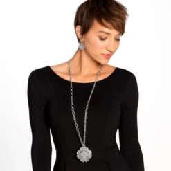 Arabesque No. 1 Necklace -Brighton arabesque no 1 necklace silver 3 f66bf998 1fda 416d a494 68bf179937de