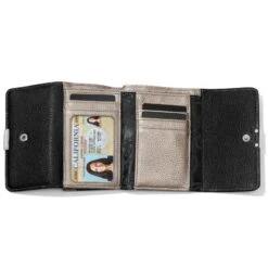 Barbados Double Flap Wallet -Brighton barbados double flap wallet black multi 2 f6d2762c 432e 4156 81db 34c45a176ad5