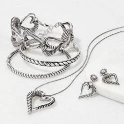 Callie Love Heart Bracelet -Brighton callie love heart bracelet silver 2 7458a509 35c7 493b a513 02b8c107f1b2