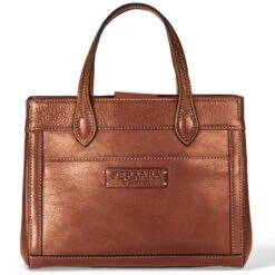 Carlina Top Handle Tote -Brighton carlina top handle tote whisky cognac 2 1f6e030d 617d 4d45 a63f fc3dc080049f