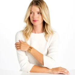 Christo Moscow Narrow Cuff Bracelet -Brighton christo moscow narrow cuff bracelet gold 2