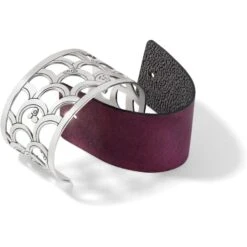 Christo Tokyo Wide Cuff Bracelet Set -Brighton christo tokyo wide cuff bracelet set silver black sparkle 3