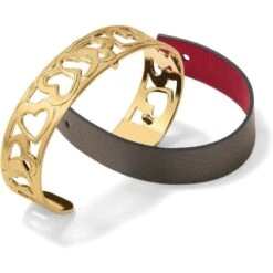 Christo Venice Slim Cuff Bracelet Set -Brighton christo venice slim cuff bracelet set gold pewter 2 bf21de60 8cc7 44f9 9388 5959f8481164