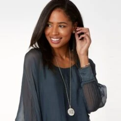 Contempo Ice Starburst Convertible Locket Necklace -Brighton contempo ice starburst convertible locket necklace silver 5 aa84e3a4 2bc4 48c5 8ec5 0a4d2df6dfcf