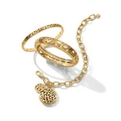 Contempo Medallion Link Bracelet -Brighton contempo medallion link bracelet gold 2