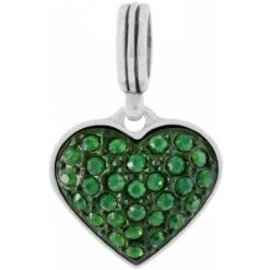 Cupid's Kiss Charm 9 Cupid's Kiss Charm -Brighton cupid s kiss charm silver green 0