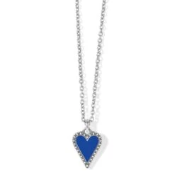 Dazzling Love Petite Necklace -Brighton dazzling love petite necklace silver blue 0