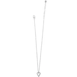 Dazzling Love Petite Necklace -Brighton dazzling love petite necklace silver white 2