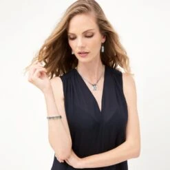 Deco Lace Necklace -Brighton deco lace necklace silver 3 af36612f 99dd 42aa ae3c ed09d3f590a0