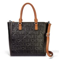 Deeply In Love Hand-Held Tote -Brighton deeply in love hand held tote black 0 ace3d5f2 0f06 4095 bdf9 ec079a8ad799
