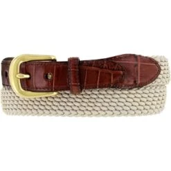 Elastic Cord W/ Croco Belt