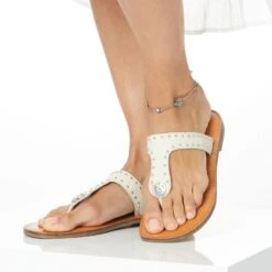 Elora Gems Anklet -Brighton elora gems anklet silver multi 2