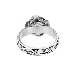 Eternity Knot Ring -Brighton eternity knot ring silver 3