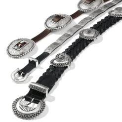 Fandango Concho Belt -Brighton fandango concho belt brown 3