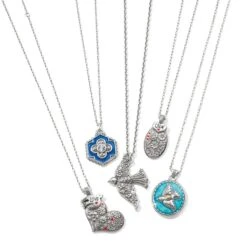 Fashionista Bird Pendant Necklace -Brighton fashionista bird pendant necklace silver blue 3 230b81e9 df49 4776 a134 da27b65831a2