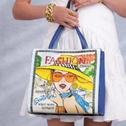 Fashionista Santorini Medium Tote -Brighton fashionista santorini medium tote multi 3