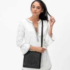 Ferrara Cross Body Organizer -Brighton ferrara cross body organizer black 4