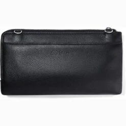 Ferrara Duet Zip Pouch -Brighton ferrara duet zip pouch black white 2