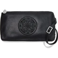 Ferrara Duet Zip Pouch -Brighton ferrara duet zip pouch black 0