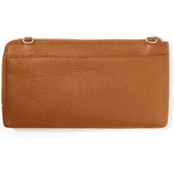 Ferrara Duet Zip Pouch -Brighton ferrara duet zip pouch brown white 2