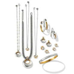 Ferrara Entrata Large Necklace -Brighton ferrara entrata large necklace silver gold 2 7ac5a59f 9d17 4752 b857 82830228f5e8