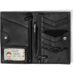 Ferrara Folio Wallet -Brighton ferrara folio wallet black 2 f5b5cf8f 7b0d 49af a743 803a7efa7bd0