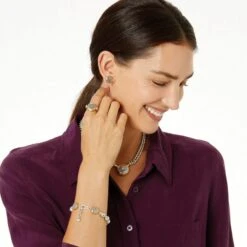 Ferrara Hammered Bead Bracelet -Brighton ferrara hammered bead bracelet silver gold 2 d59904fb 37b3 4f7c 921f 1d973e2e5f67