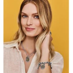 Ferrara Virtue Charm Bracelet -Brighton ferrara virtue charm bracelet silver gold 3 b53c2d56 bf4b 4fc7 bc36 8225e9356467