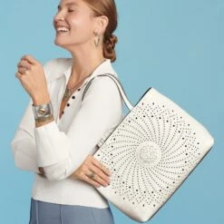 Fiora Large Tote -Brighton fiora large tote white 4