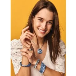 Florabella Round Bangle 5 Florabella Round Bangle -Brighton florabella round bangle silver blues 2 cd721719 10b3 481b a660 8bcd9a8f8084