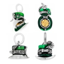 Go Lucky Charm Bracelet -Brighton go lucky charm bracelet silver green 2 9d1b684d 722a 4d14 b782 c27595a88160