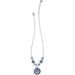 Halo Eclipse Necklace -Brighton halo eclipse necklace silver blue 2 c79a3b19 c5e2 4152 8c61 5676f8ceeba6