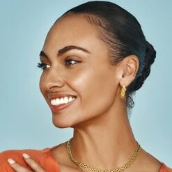 Halo Glow Trio Hoop Earrings -Brighton halo glow trio hoop earrings gold 4