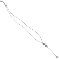 Halo Horizon Y Necklace -Brighton halo horizon y necklace silver multi 2 7222cb3b 24e9 4424 b78d 52b513769a5d