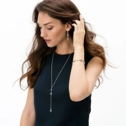 Halo Horizon Y Necklace -Brighton halo horizon y necklace silver multi 3 57e4ff48 53a0 4050 968a eb1656bd3189