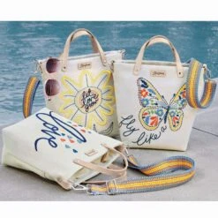 Heartful Embroidered Medium Messenger Bag -Brighton heartful embroidered medium messenger bag multi 3