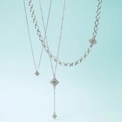 Illumina Diamond Petite Necklace -Brighton illumina diamond petite necklace silver 2 688adf3e 7661 435a 9bd9 4dc4cd959041