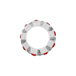 Infinity Spacer -Brighton infinity spacer silver red 1