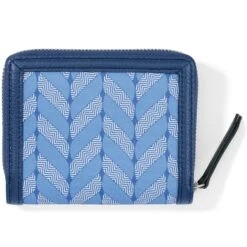 Interlok Braid Medium Wallet -Brighton interlok braid medium wallet french blue 2