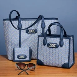 Interlok Braid Medium Wallet -Brighton interlok braid medium wallet french blue 3