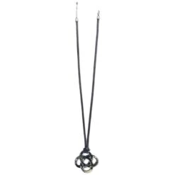 Interlok Horn Necklace -Brighton interlok horn necklace black 1