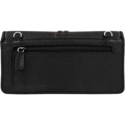 Interlok Large Wallet -Brighton interlok large wallet black 3 c5909284 1935 485b 8d5e a6831b3d0462