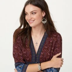 Interlok Petite Cross Necklace -Brighton interlok petite cross necklace silver 2 22d026d0 a05c 42a1 a7be f61c07bb5f8a