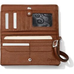 Interlok Weave Large Wallet -Brighton interlok weave large wallet bourbon 2 b22f3403 ed53 419c 9169 b90eca8c9c0c