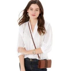 Interlok Weave Large Wallet -Brighton interlok weave large wallet bourbon 4 7a0af08a 26f5 4bc1 aff0 5812ba152783