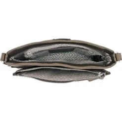 Jagger Cross Body Organizer -Brighton jagger cross body organizer pewter 3 3527f8d3 32a2 4519 9964 9b0771f540a0