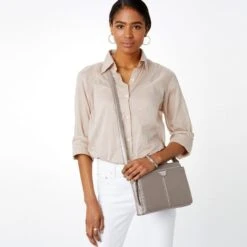 Jagger Cross Body Organizer -Brighton jagger cross body organizer zinc pearl 4 60c6d079 ea1f 41bc b1e1 99125464f8ed